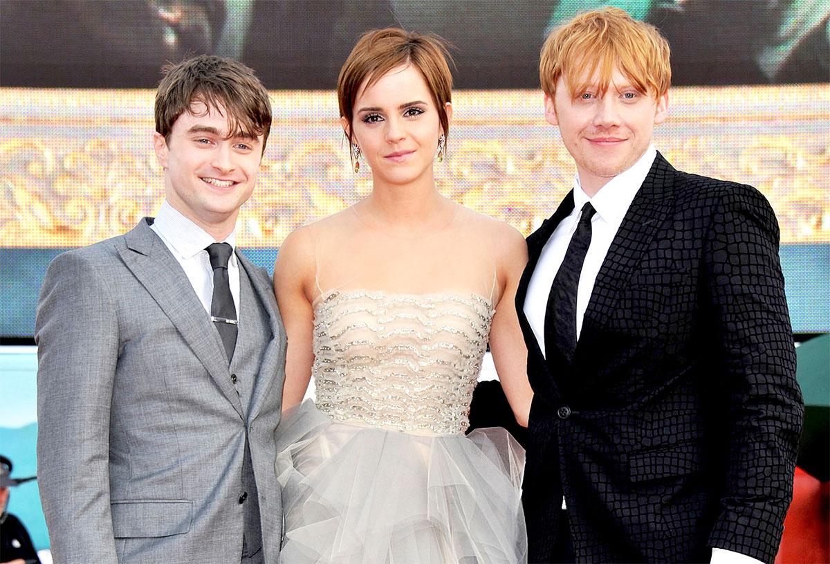 Daniel Radcliffe, Rupert Grit et Emma Watson réunis por les 20 ans de Harry Potter