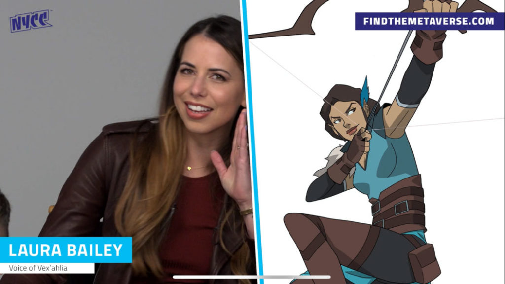 Critical Role The Legend of Vox Machina laura bailey est la voix de Vex ahlia