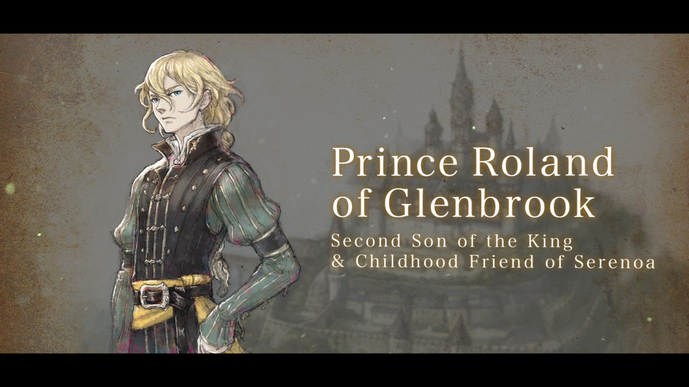 le prince Roland de Glenbrook, dans Triangle Strategy de Square Enix