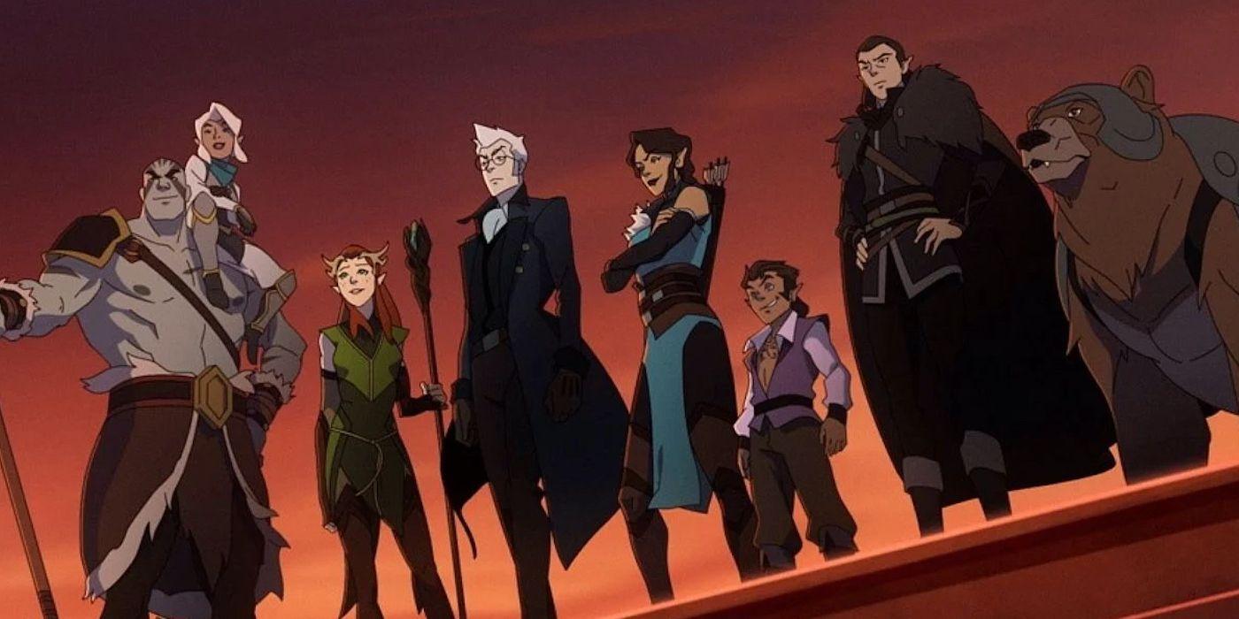 Héros de la série Amazon The Legend of Vox Machina