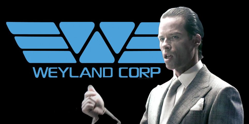 Logo de la Weyland Corporation dans Alien avec Peter Weyland