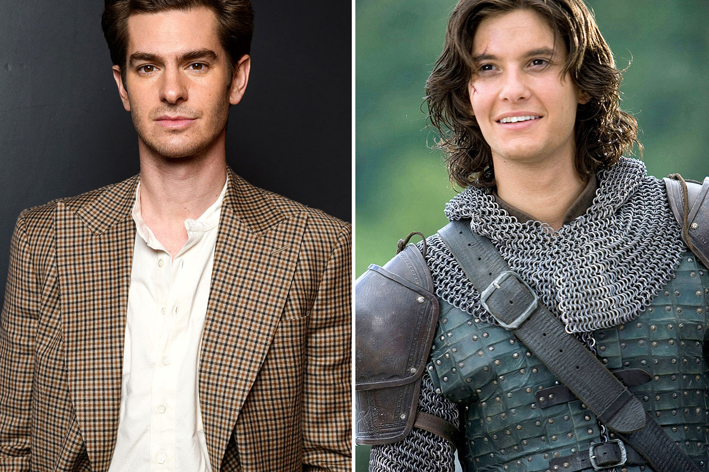 andrew garfield et Ben Barnes en compétition pour le role du Prince Caspina dans les Chroniques de Narnia