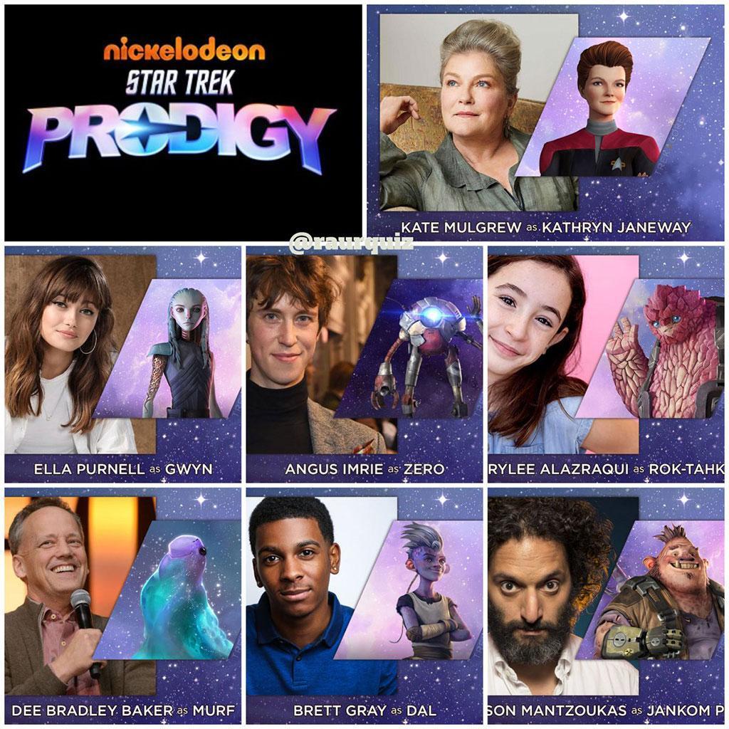 Casting de la série Nickelodeon Star Trek Prodigy