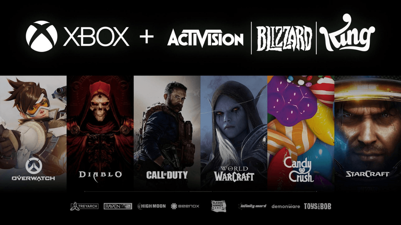 Microsoft achète Activision Blizzard