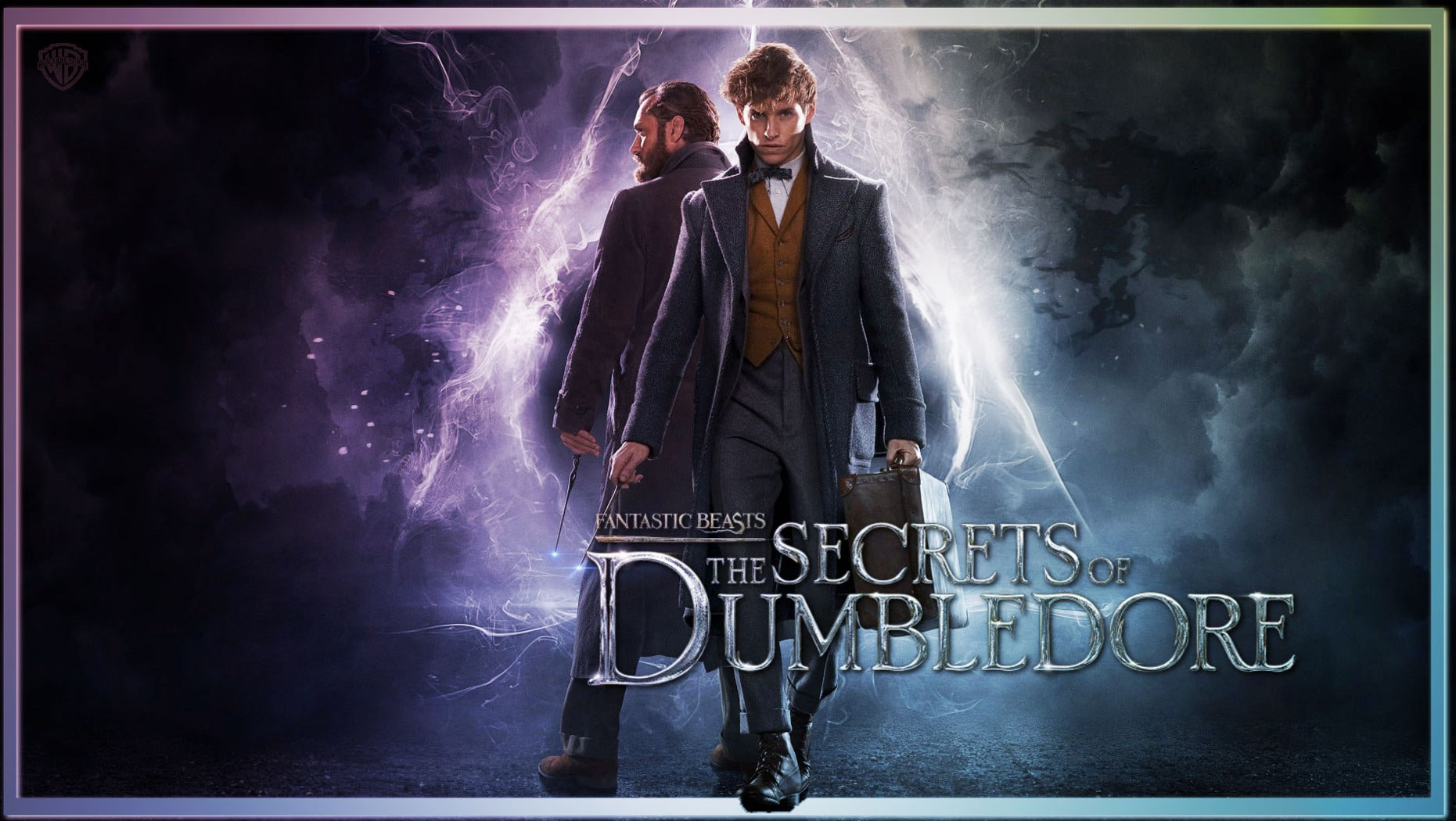 Albus Dumbledore (Jude Law) et Newt Scamander (Eddie Redmayne) dans les Animaux Fantastiques: Les secrest de Dumbledore