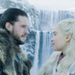 jon snow and daenerys targaryen dans trone de fer